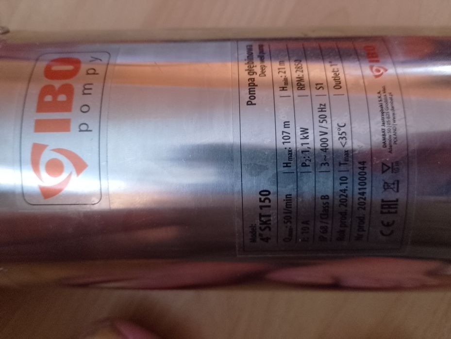Pompa głębinowa do wody -nowa- nieużywana