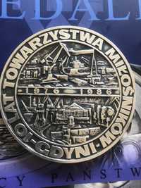 Medal 60 Lat Nadania Praw Miejskich w Gdyni 1986. Mennica Państwowa