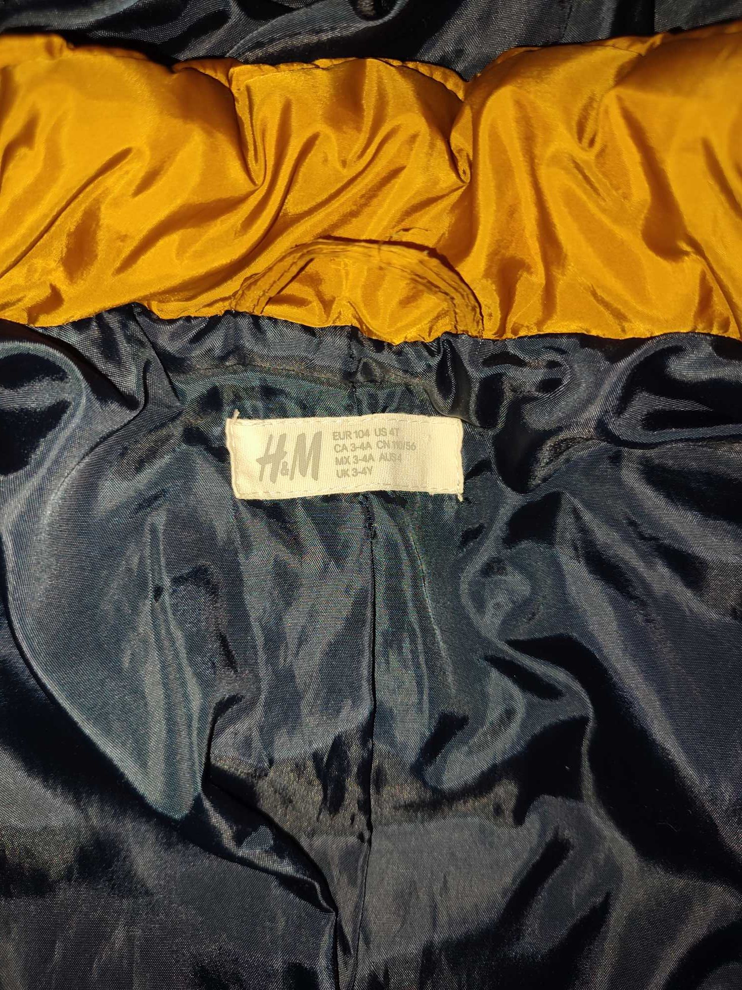 Kurtka zimowa chłopięca r 104 H&M