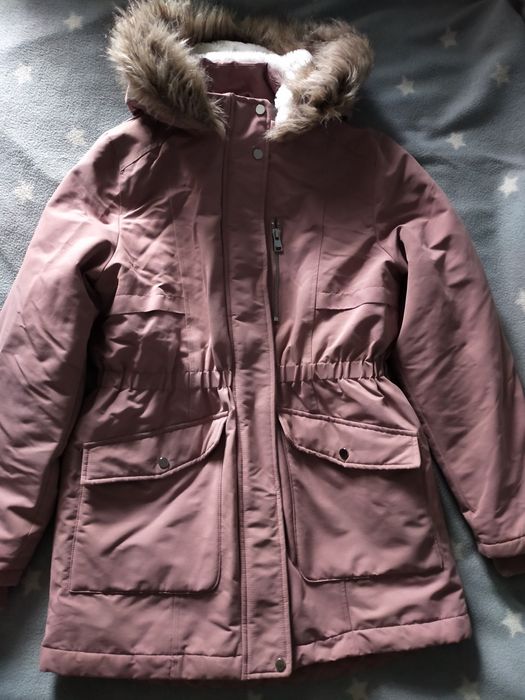 Тепла куртка (парка) на дівчинку р.158