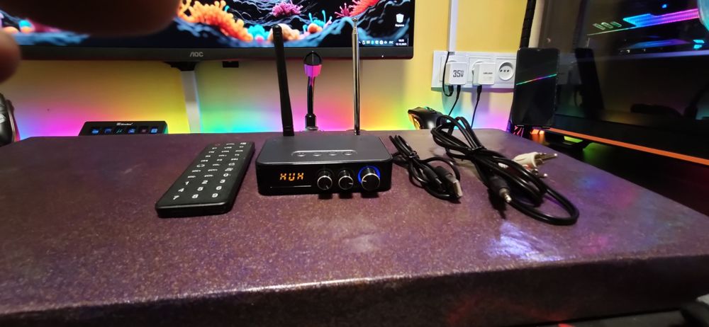 Bluetooth адаптер M9 pro с радио