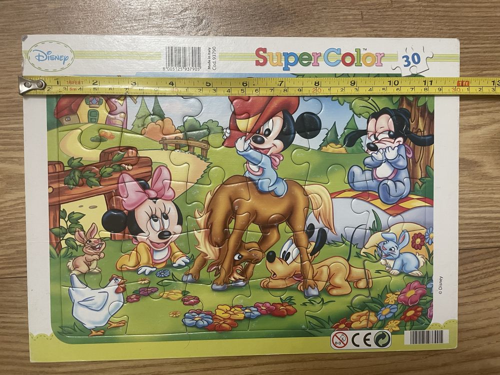Puzzle 30 elementow z myszka minie