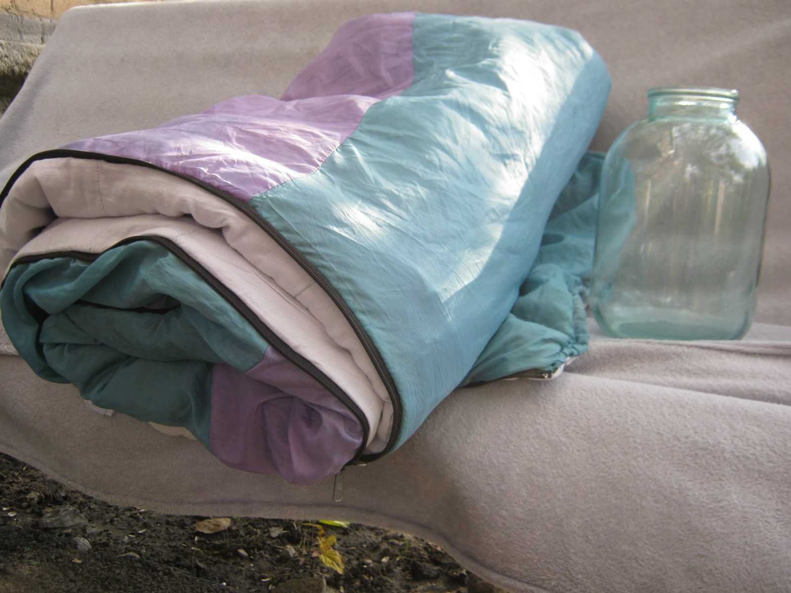 Спальный мешок зимний толстый длина 1-70 ширина - 65 см