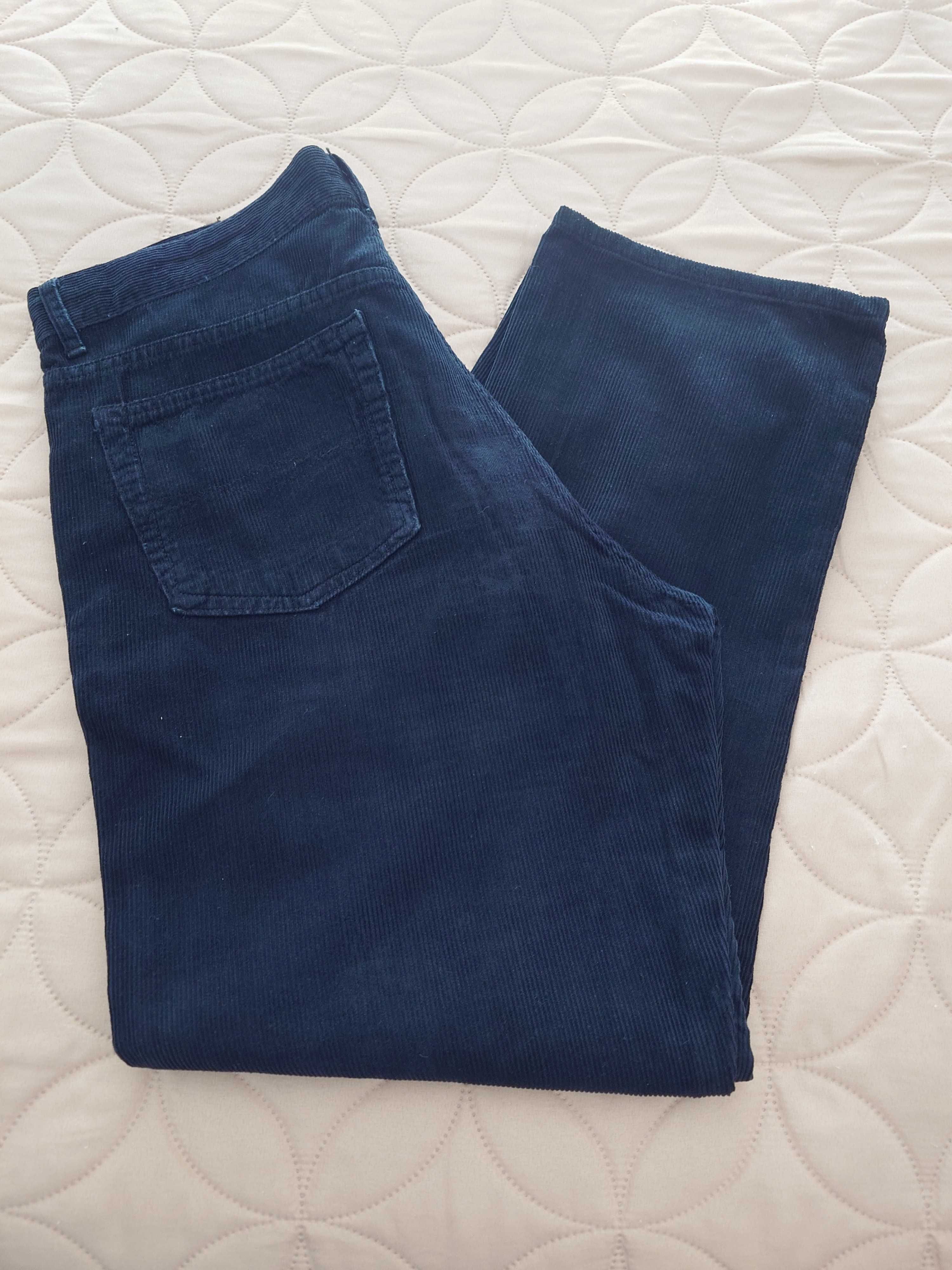 Calças de homem em veludo coutelê da Zara JeansWear