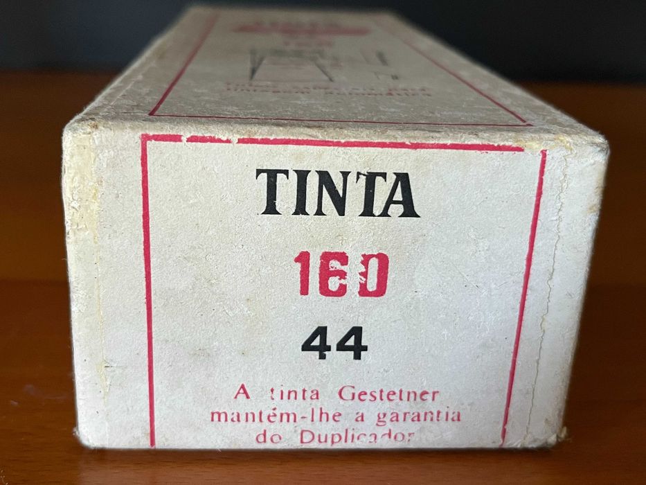 Caixa de tinta vazia de duplicador Gestetner