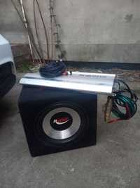 Car audio Zestaw wzmacniacz 3200w 5 kanałów