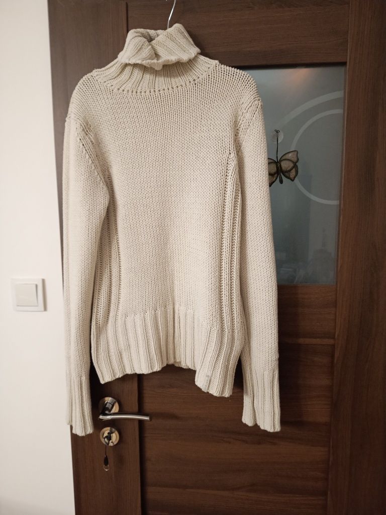 Sweter golf  jeżowy
