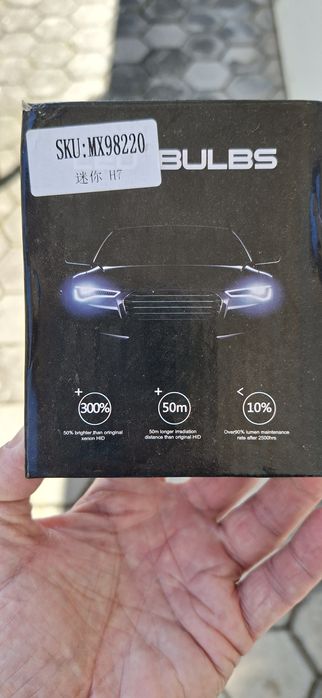 Lampadas auto h7 led