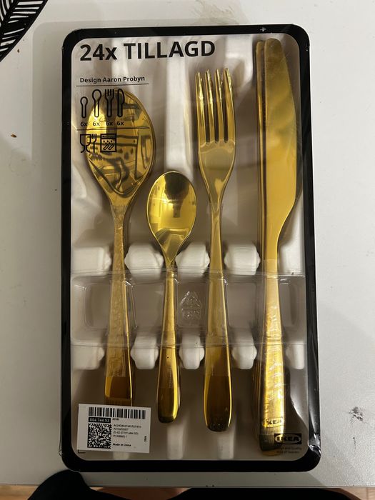 sztućce TILLAGD ikea 24szt