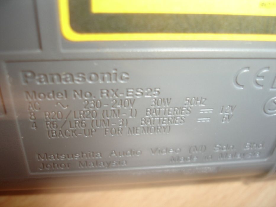 Radiomagnetofon PANASONIC RX-ES25