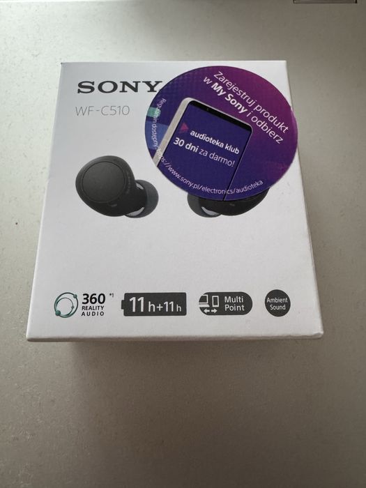 Sluchawki souszne Sony W-C510 gwarancja