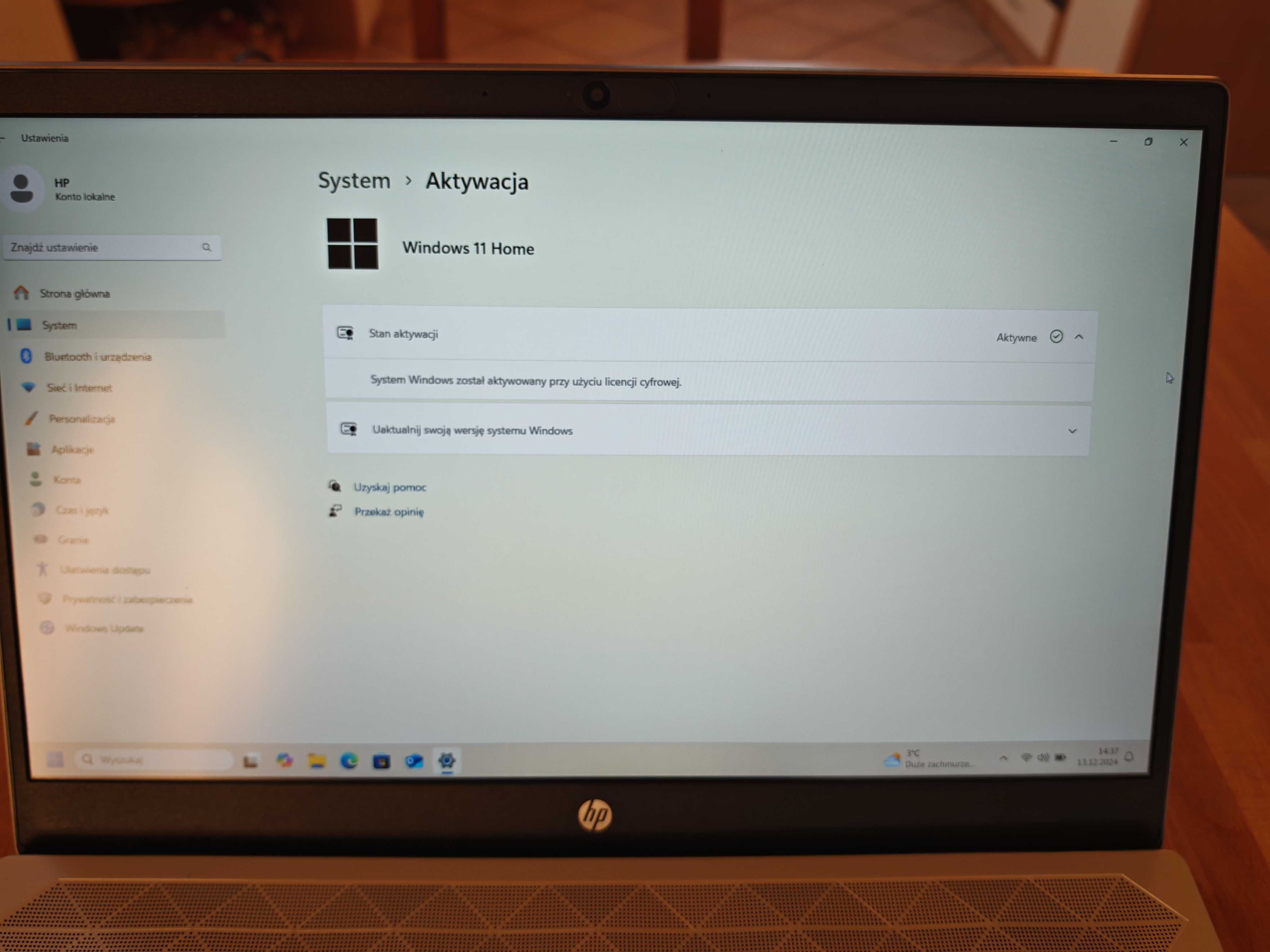 HP Pavilion 15cs-3029nw