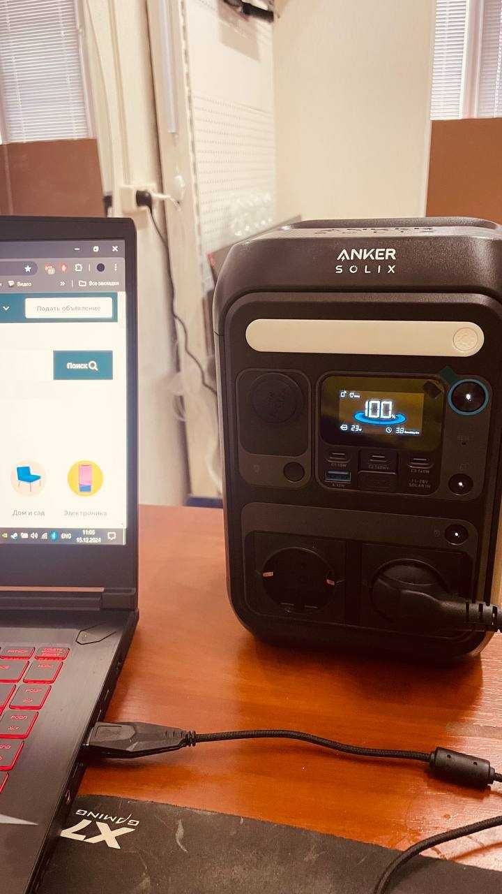 Зарядная станция Anker SOLIX C300X(Ecoflow.Bluetti)