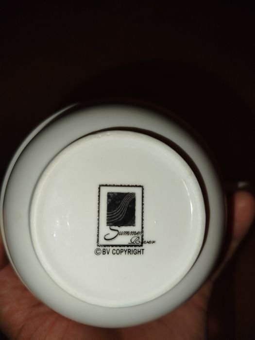 Zestaw do herbaty i filizanki z porcelany Peacock Tea For One - Elegan