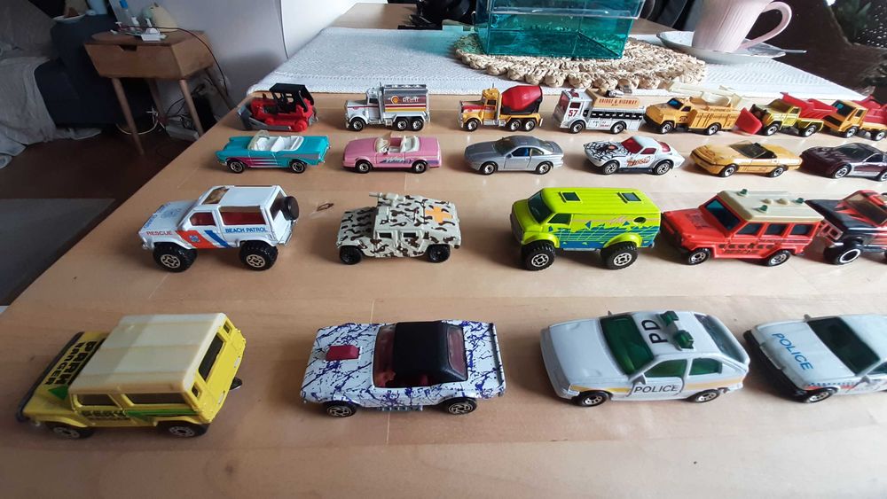 Kolekcja resoraków Matchbox, Siku, Majorette