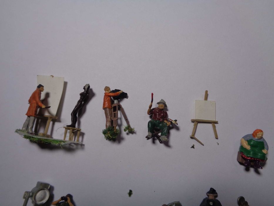 1:87 Preiser Lote pessoal de cozinha , cinema e fotografos