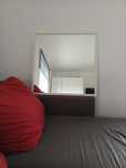 Lustro Ikea Stave białe 70x70