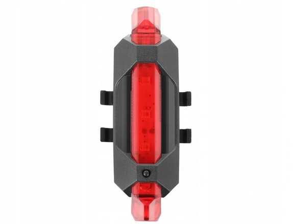 lampka rowerowa czerowna ładowana na usb sprawna nowa tylna lampka row