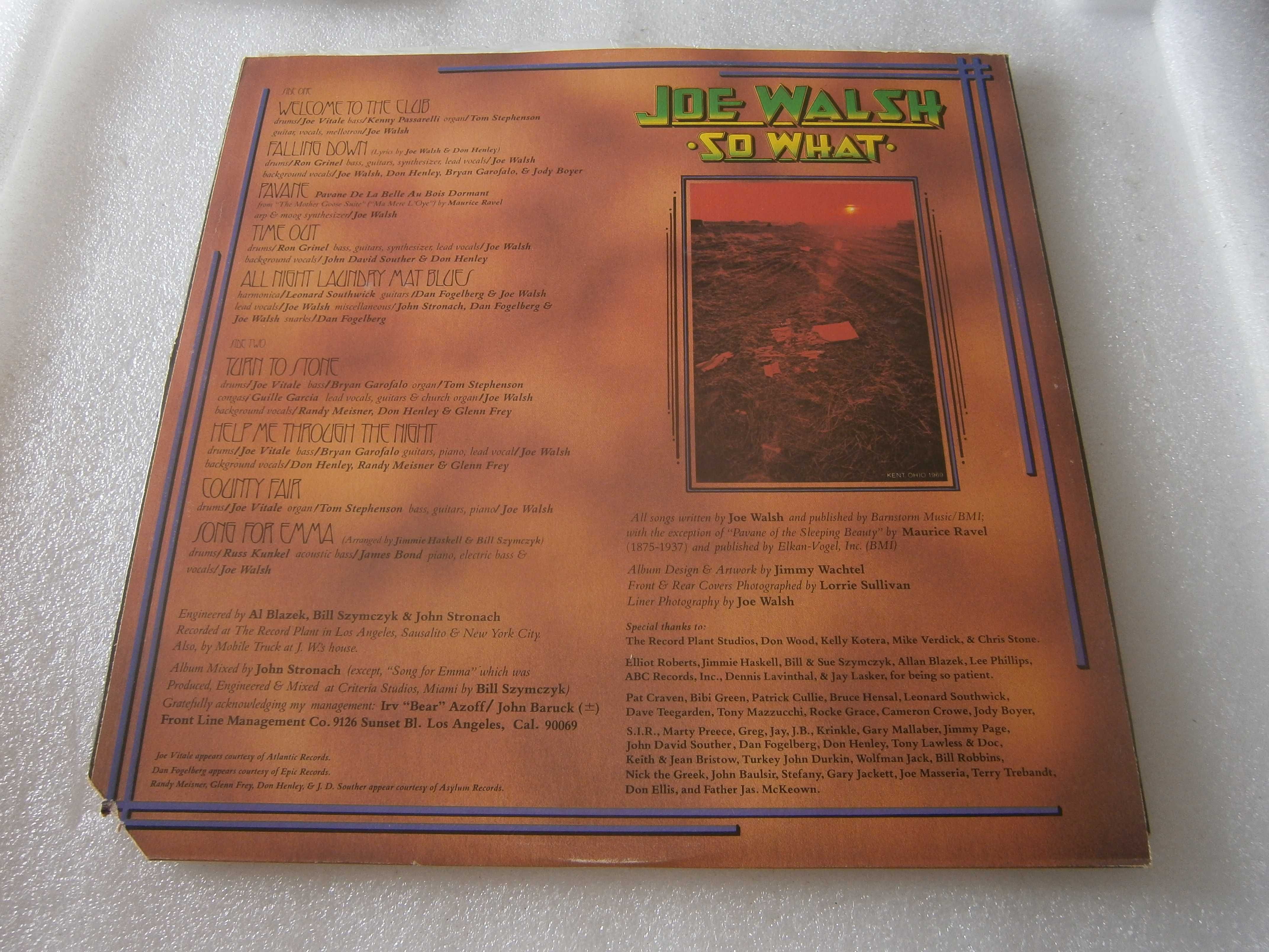 Joe Walsh – So What (VINIL)