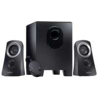 Colunas Logitech Z313 2.1 50W Peak / 25W RMS Pretas