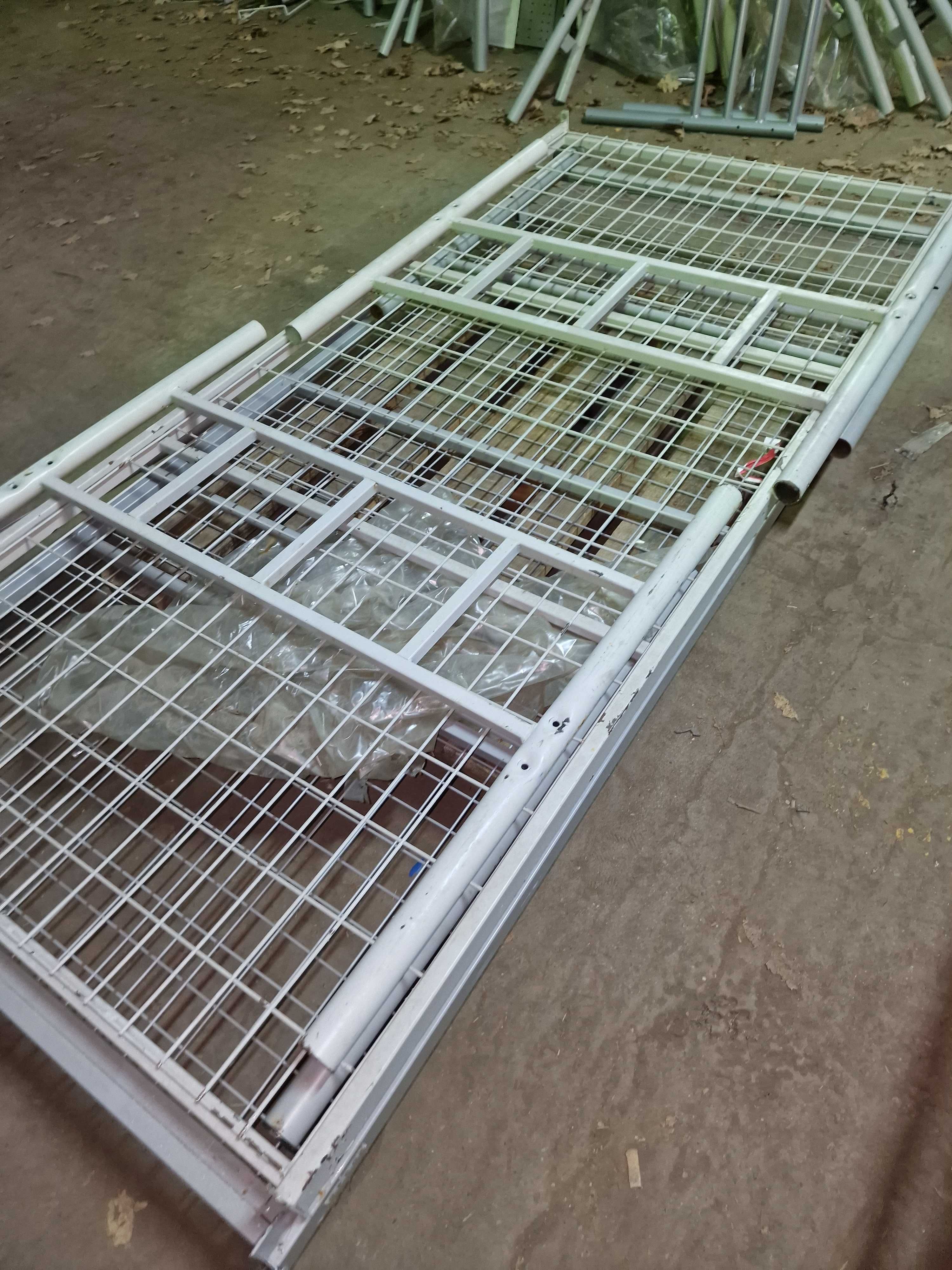 Łóżko metalowe 90x200 pojedyncze do renowacji