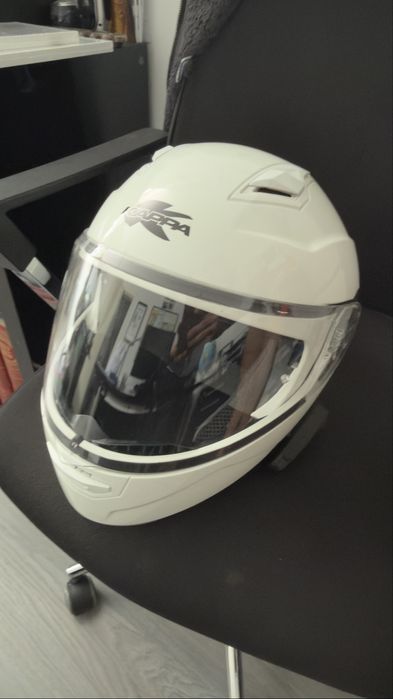 Capacete semi-novo Kappa com intercomunicador