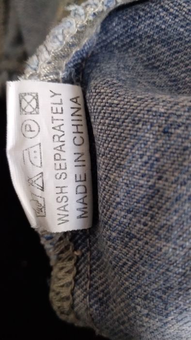 Jeansowa kurtka na grubej podpiec miś - Yoyo. S