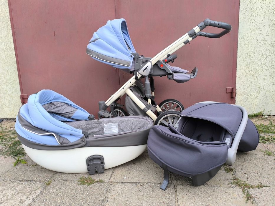 Wózek 3w1 Anex sport