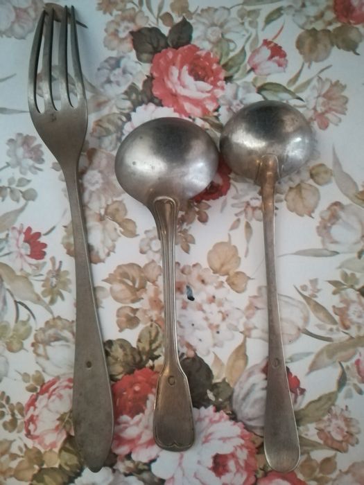 Talheres em Alpaca antigos