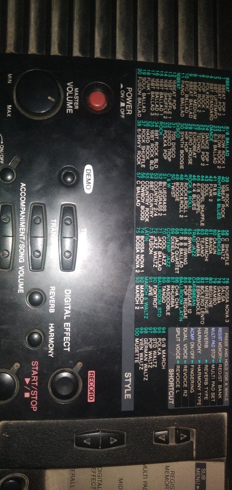 Keyboard Yamaha PSR 330