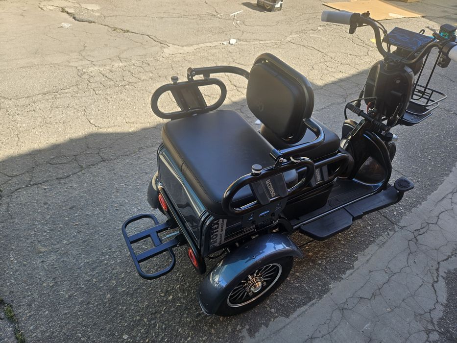 Електроскутер триколісний CORSO PROTEX 1200Вт 72V/23Ah