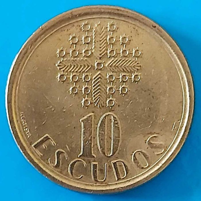 10$00 de 1987 Republica Portuguesa