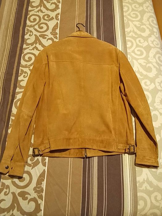 Casaco em pele antilope