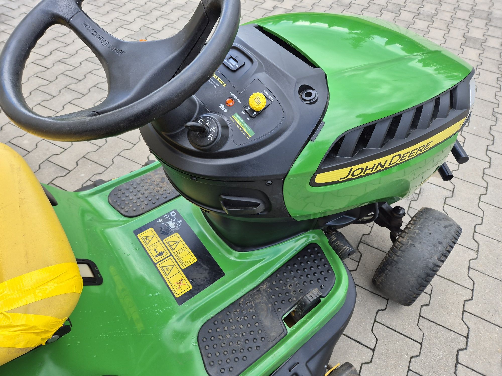 Traktorek Kosiarka John deere x155r