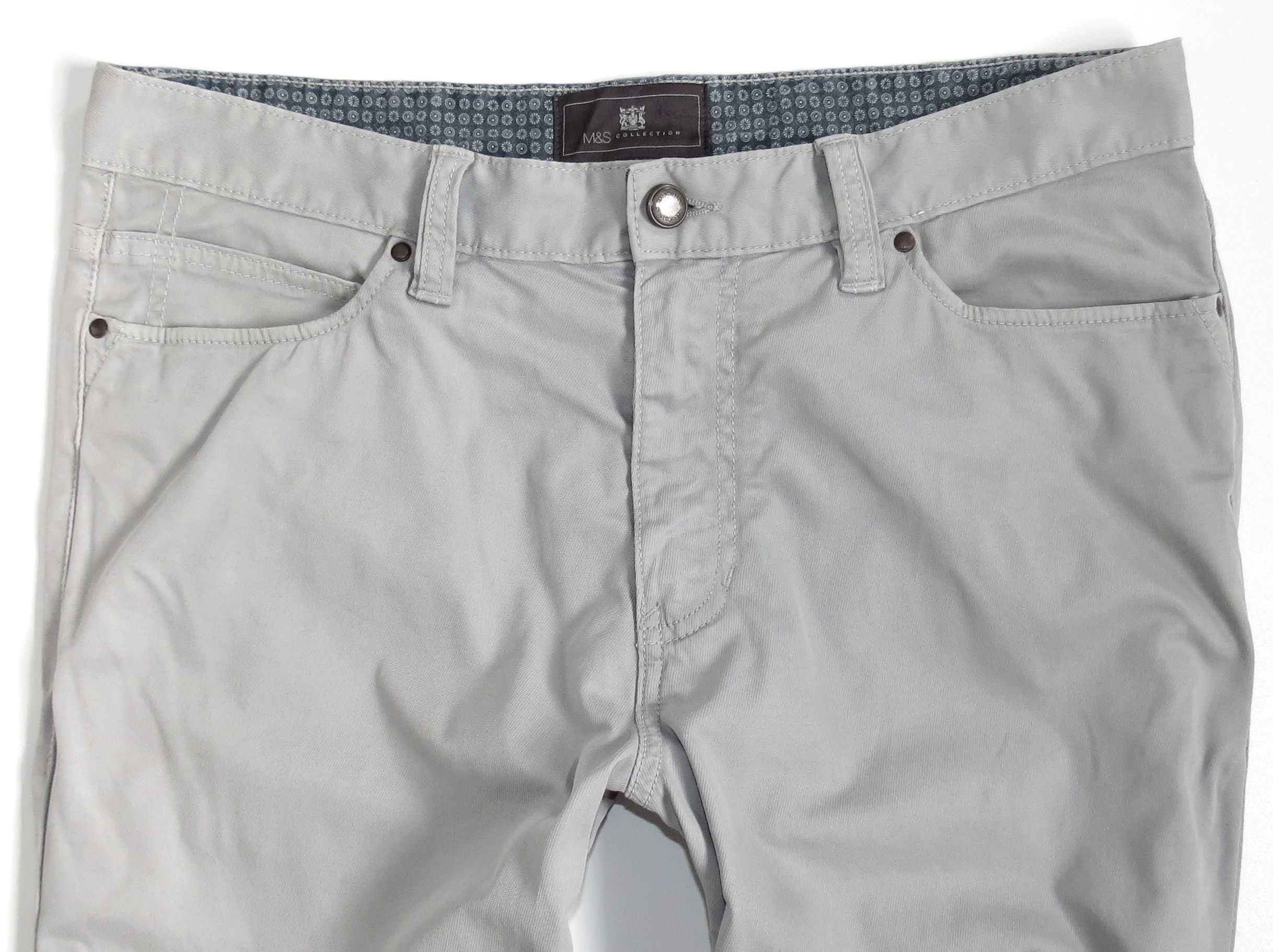 Spodnie męskie M&S Marks Spencer jeans L pas 88