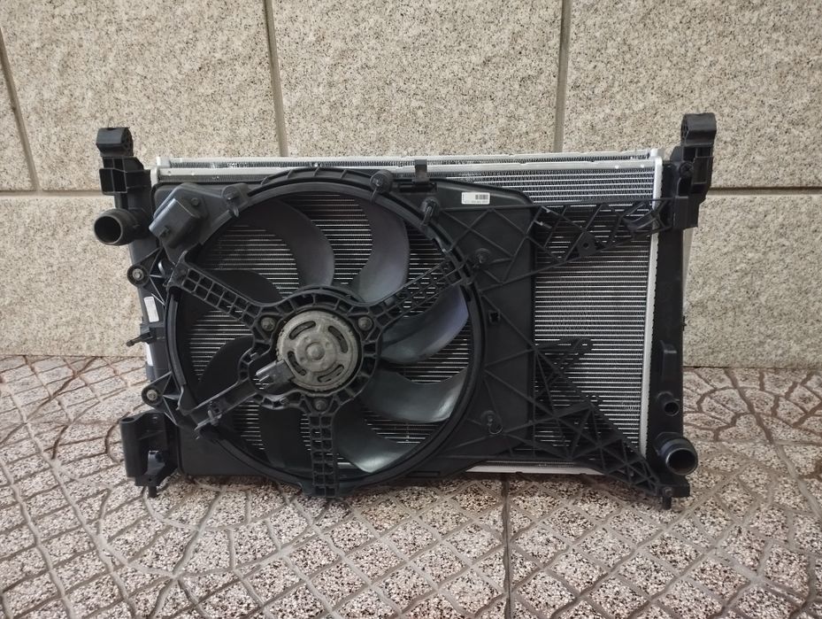 Corsa D conjunto de radiadores/ intercooler/termo ventilador