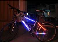 14 LED підсвітка рами велосипеда різнокольорова на батарейках TQ-1009