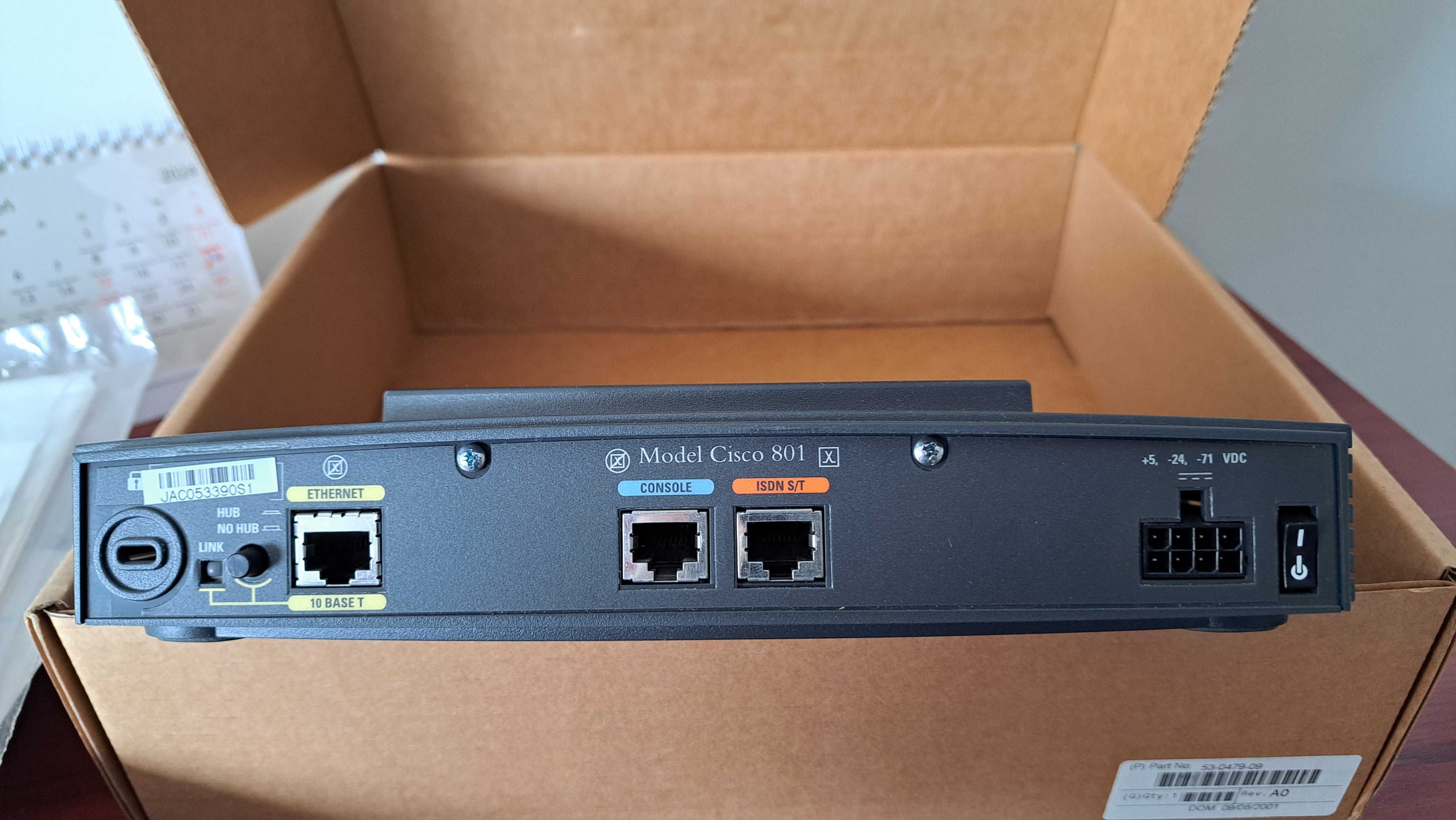 Cisco 801 + Cisco 1603R + Cisco 801