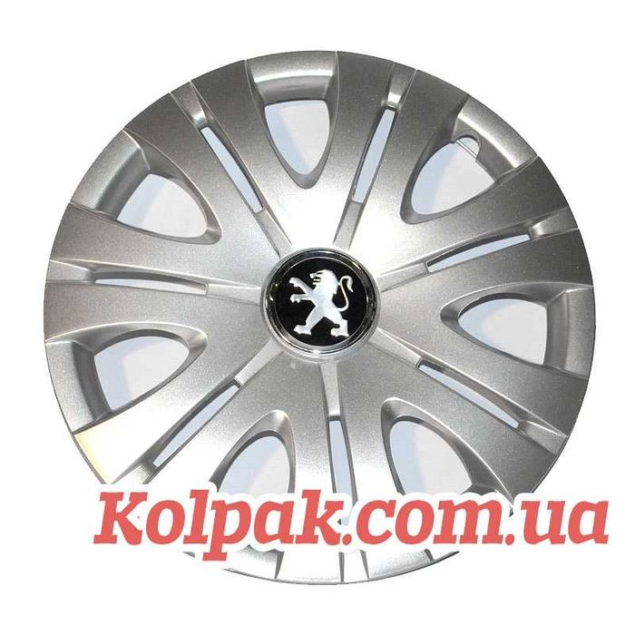Колпаки на колёса PEUGEOT ковпаки на колеса ПЕЖО R15 під оригінал