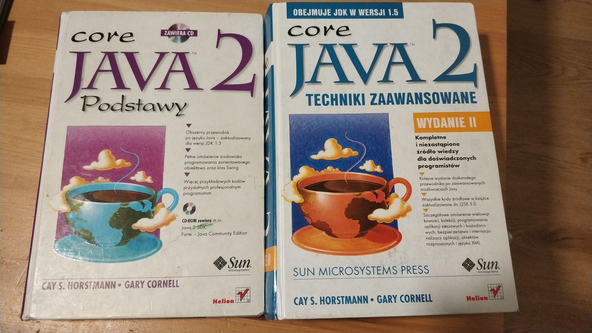 Komplet 2 książek: JAVA 2, podstawy i techniki zaawansowane