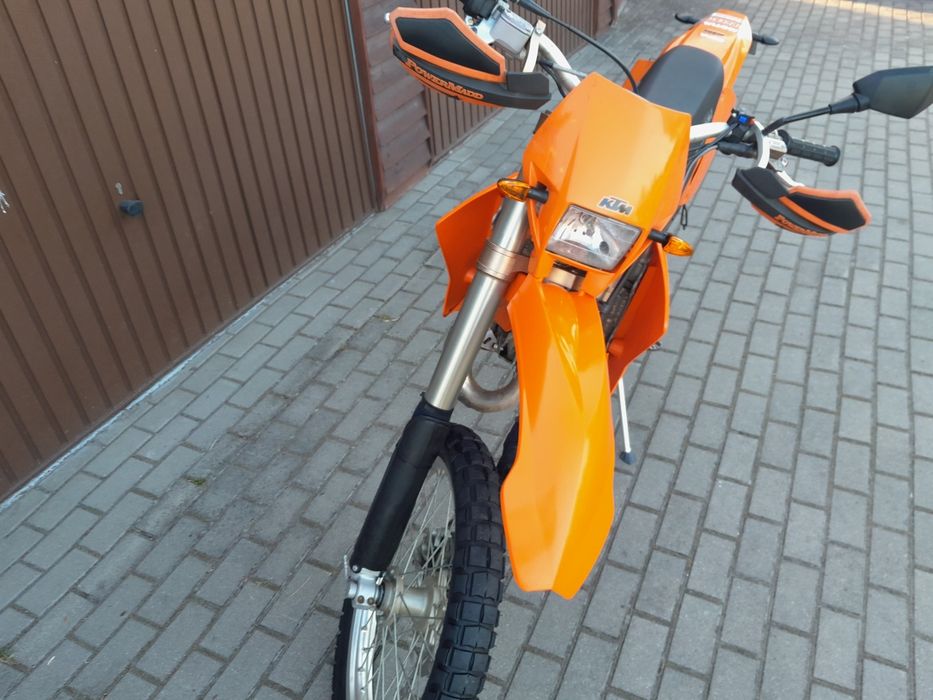 Ktm 125 exc zarejestrowany