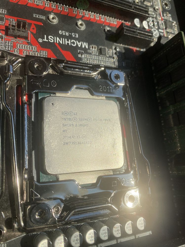 Płyta główna Machinist E5-RS9 Xeon E5-2670V3 32 GB RAMU