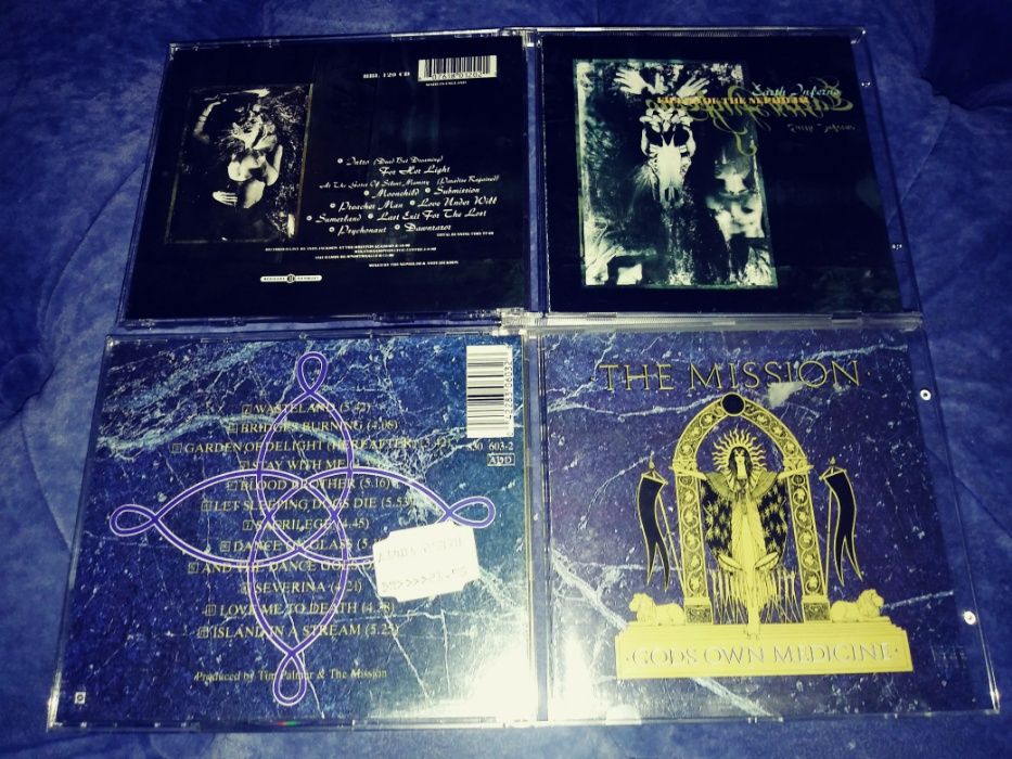Fields Of The Nephilim i the Mission - płyty CD - dawne i nowe wydania