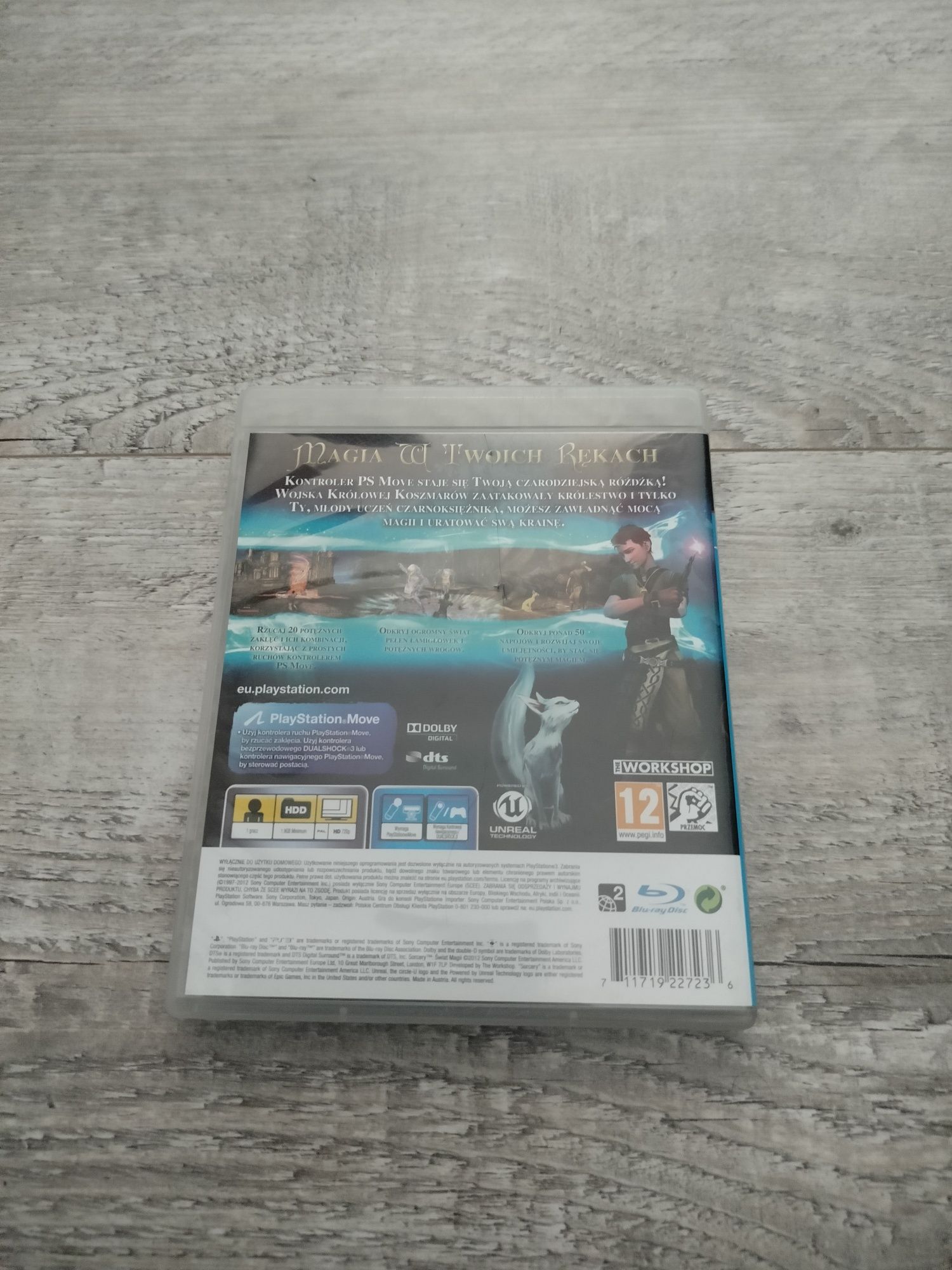 Gra sorcery świat magii ps3