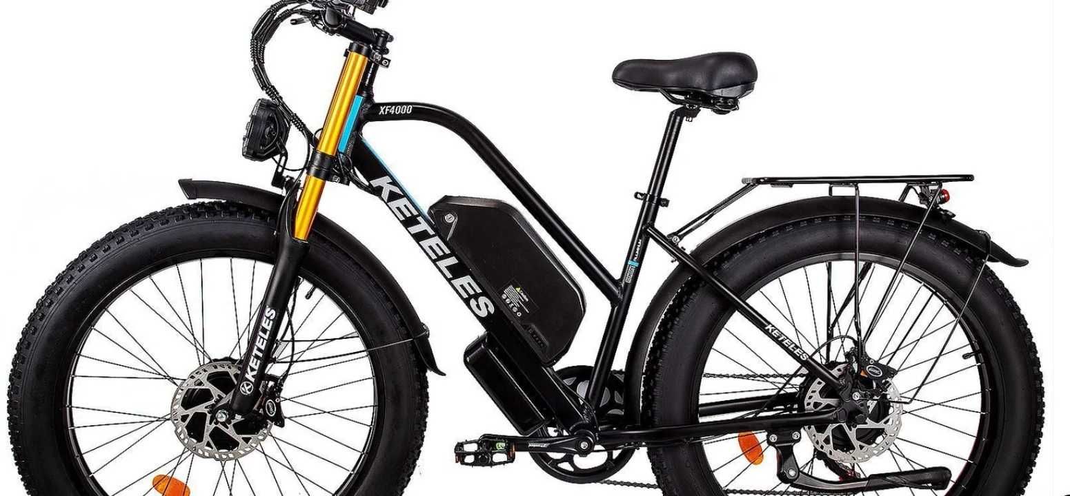 Bicicleta elétrica KETELES XF4000 com 2000W Motor Duplo