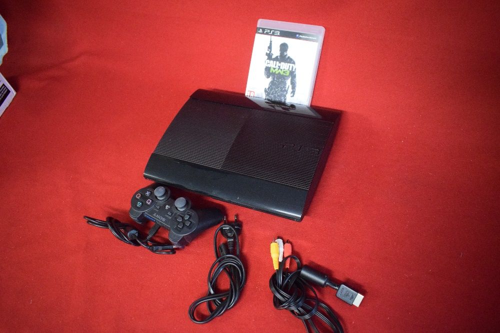 Consola Sony Ps 3 slim 320GB com Jogos e mais acessorios