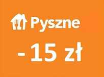Voucher - 15 zł serwis Pyszne kod