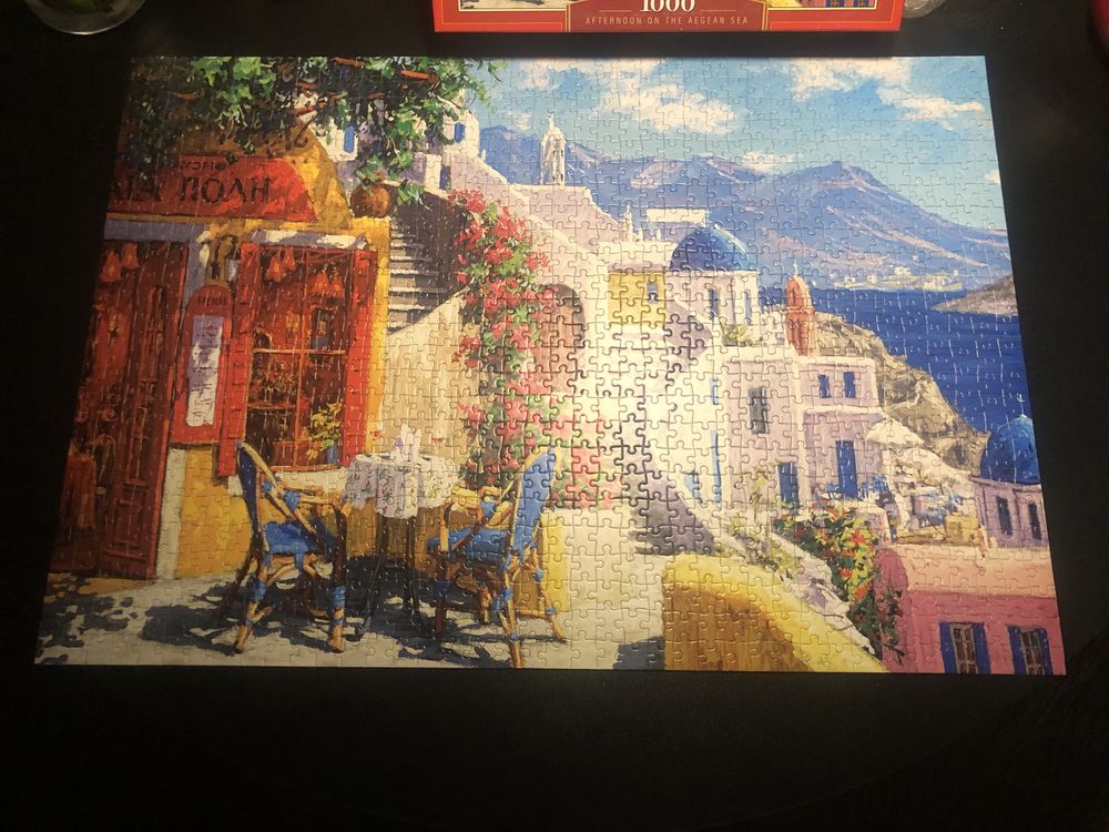Puzzle 1000 grecki obraz