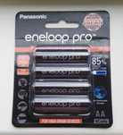 Аккумулятор Panasonic Eneloop PRO AA 2550mA;AAA950мА