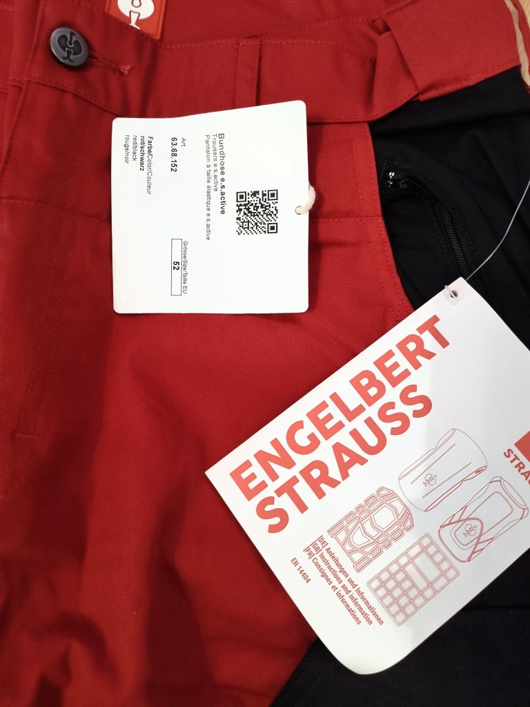Nowe spodnie Englbert Strauss e.s. active 52
